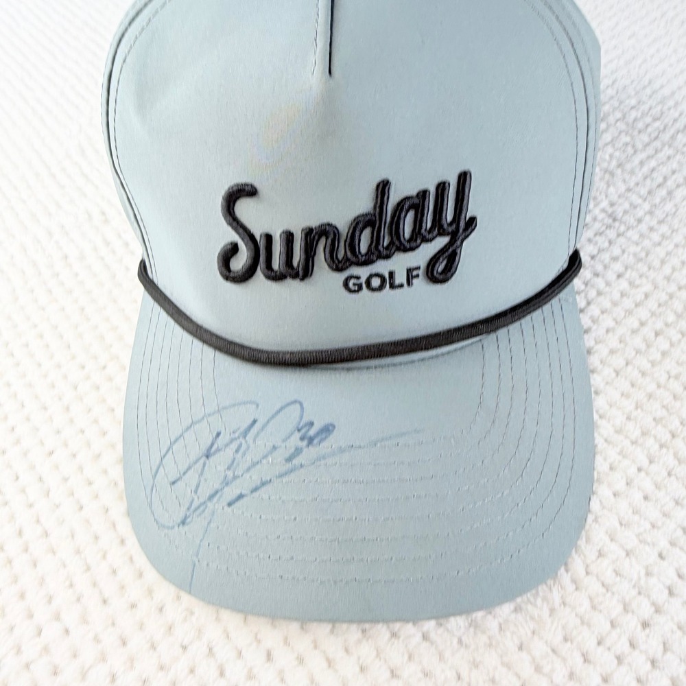 Sunday Golf Rope Hat Mens Blue Snapback Trucker Cap Fore The Weekend Logo